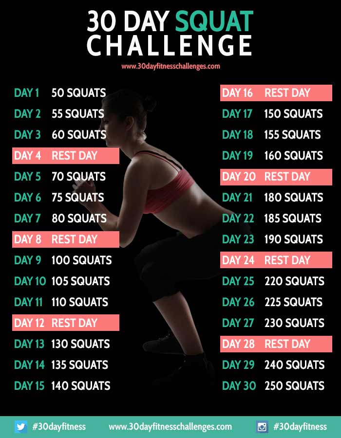 Brazen Fit 24 Day Ab Challenge Chart